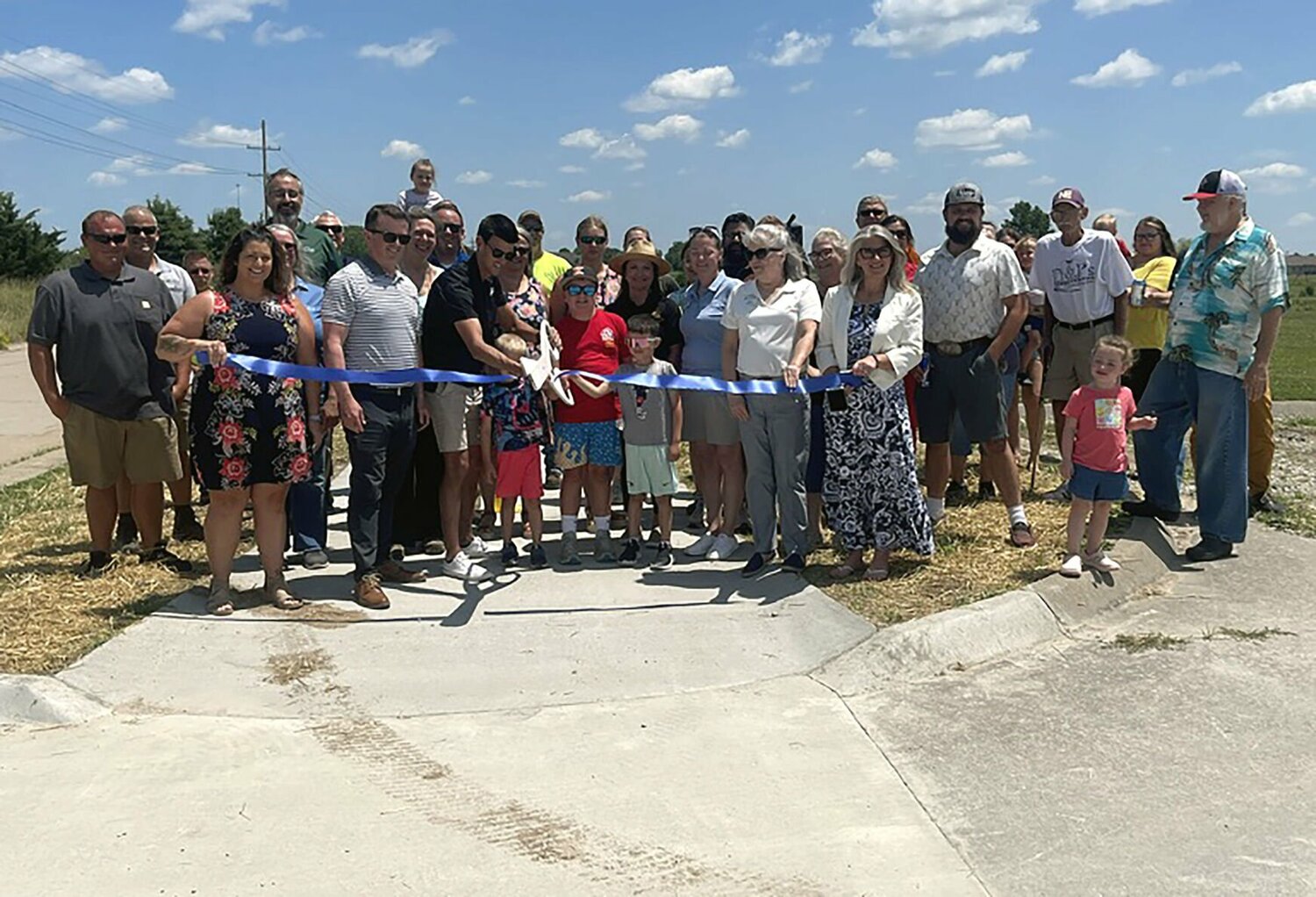 Ribbon-cutting held for new trail at North Park Sports Complex