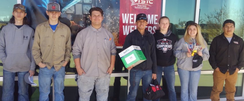 Tanner Posey, Hunter Jaggers and Charles Peace- visually certified in a D1.1 Groove Weld- waiting on X-Ray results. Jason Reyna, Brittany Andrews, Jewel Pineda and Alfonso Ramos - visually certified in D9.1 Fillet Weld. Jason Reyna- 3rd in D9.1 Fillet Weld Overall.