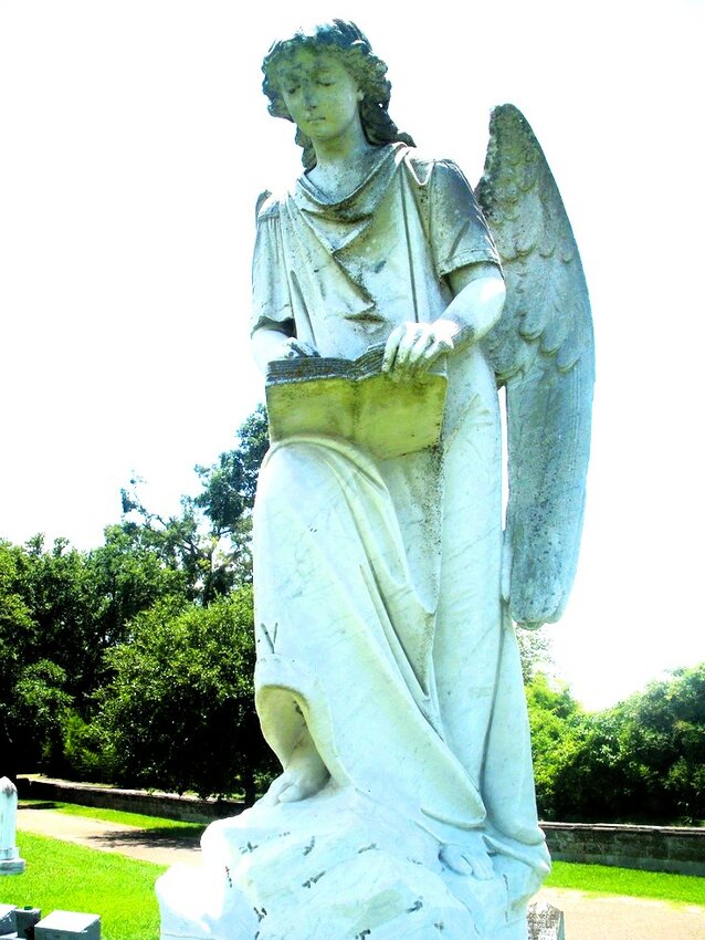 The Turning Angel at Natchez City Cemetary is just one of the must-see attractions in the city.