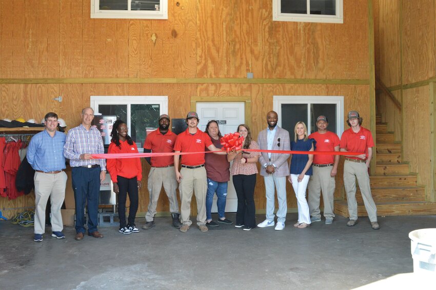 Members of the Clarendon County Chamber of Commerce joined the team at 1st Choice Quality Heating &amp; Air for a ribbon-cutting ceremony on April 9, celebrating the company&rsquo;s grand opening and recent expansion into plumbing services.
