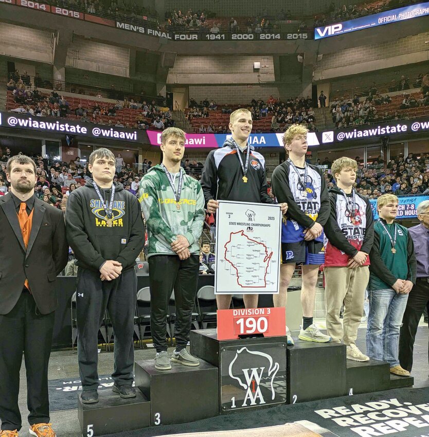 Carter Lueck of Stratford wins first place in D3-190.