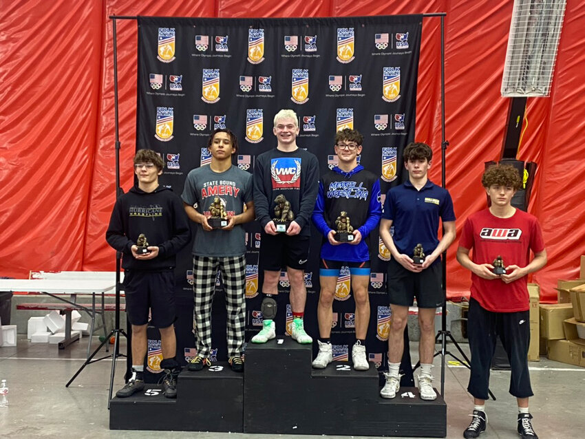 Merrill's Remington Skic took second place in his weight class.