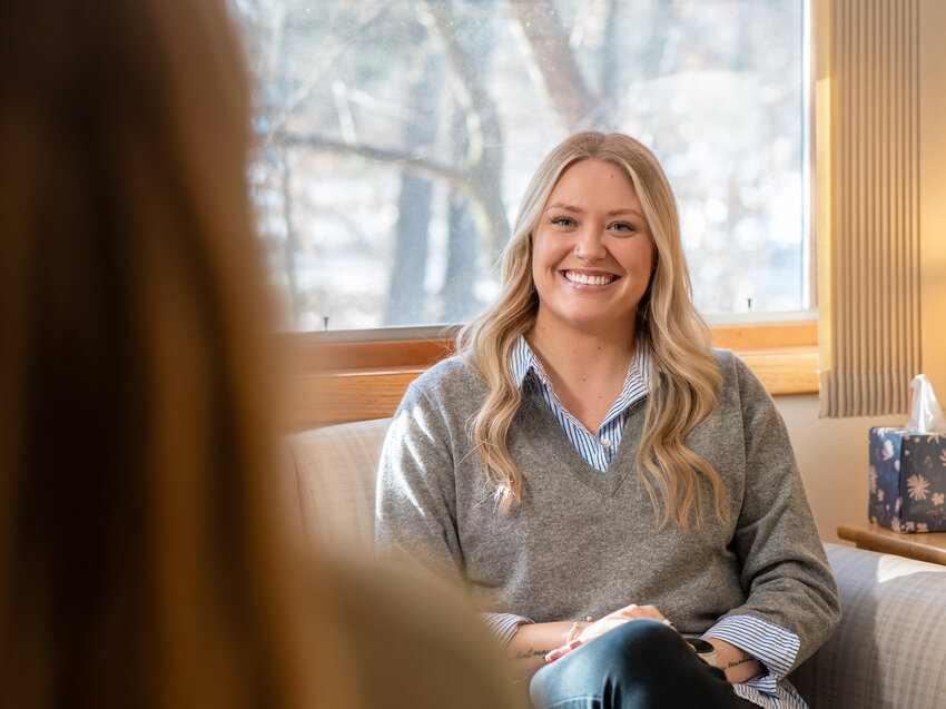 Jessica Schaefer, licensed clinical therapist with Aspirus Health.