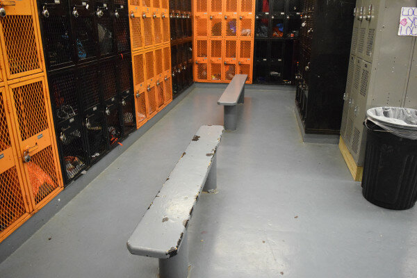 If there referendum were to pass, the locker rooms in the middle/high school would be renovated. (Adam Hocking photo)