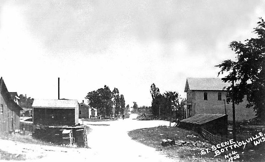 SNAPSHOT IN TIME: It is hard to believe that a 1915 Kewaunee County Teachers’ Association meeting was held in Bottkolville, which looked like this in 1908 — but it was.</p><p>Teachers are always attuned to sanitation, although not quite the same way those of 1915 were. School sanitation was the lead item at the meeting in the Joint District No. 4 school. Supervising teacher Joseph Koss stressed the need for proper sanitation and discussed a number of new rules set forth by Wisconsin State Board of Control.</p><p>Bottkolville is today’s Euren and the District No. 4 school was called LaFayette, which closed its doors in 1963 when all of its students were absorbed into Casco Graded School. A few years before that, Joint District No. 4 ceased to exist and the school became known as the LaFayette Room of Casco Graded.</p><p>The 1908 postcard photo comes from the Kannerwurf, Sharpe, Johnson Collection at the Algoma Public Library.