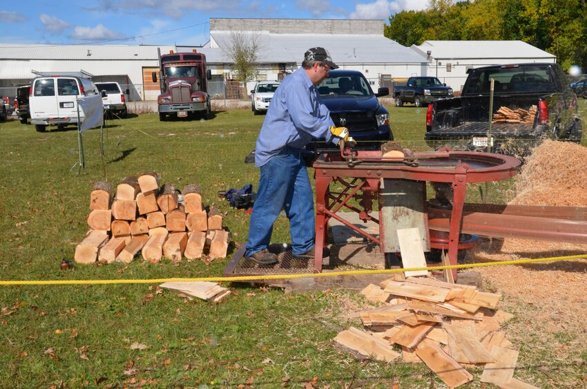 A shingle mill will be among the many pieces of vintage farm equipment giving demonstrations both days of Agricultural Heritage Days.