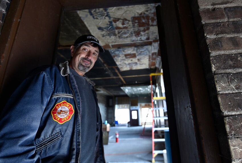 Historian Tom Skubal says the former Selner Plumbing & Heating building is a time capsule of Kewaunee history for the past 137 years.