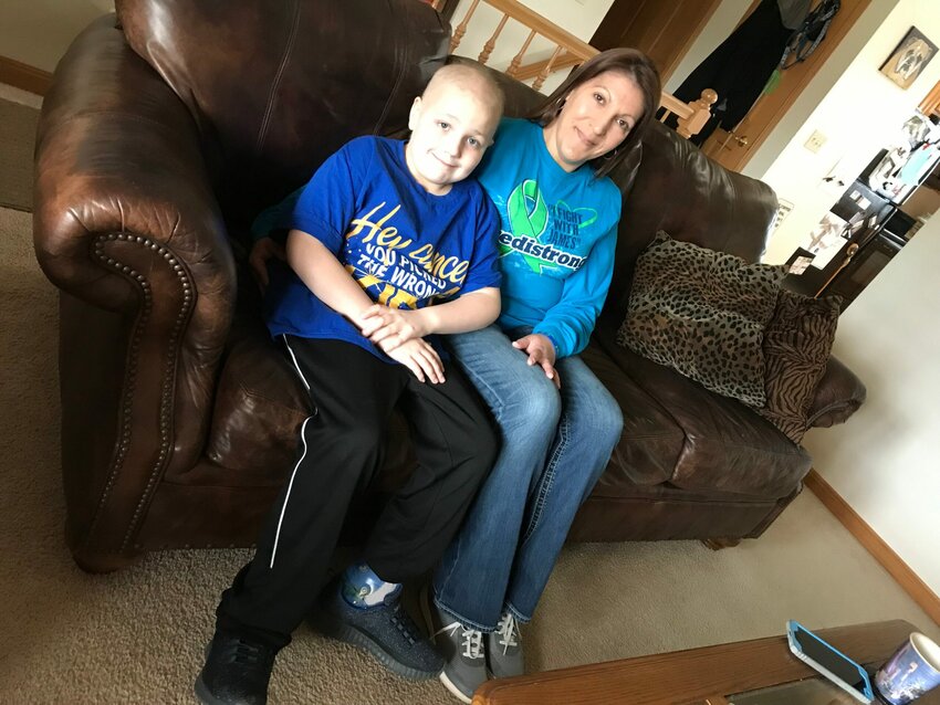 James Yedica and his mother, Melissa, talk about James' fight with cancer.