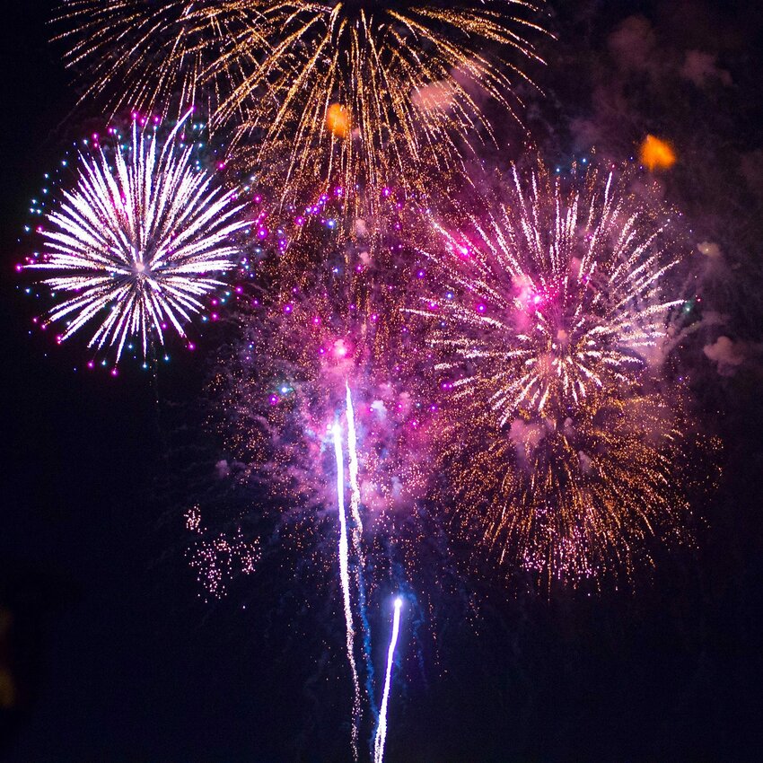 Fireworks.