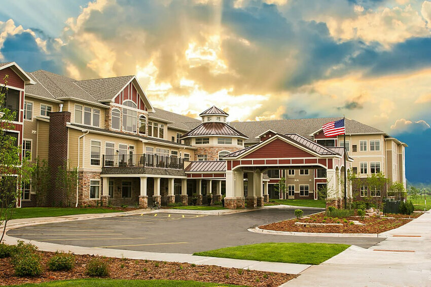 Photo of the New Perspective Senior Living building