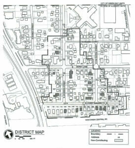 Map of the district