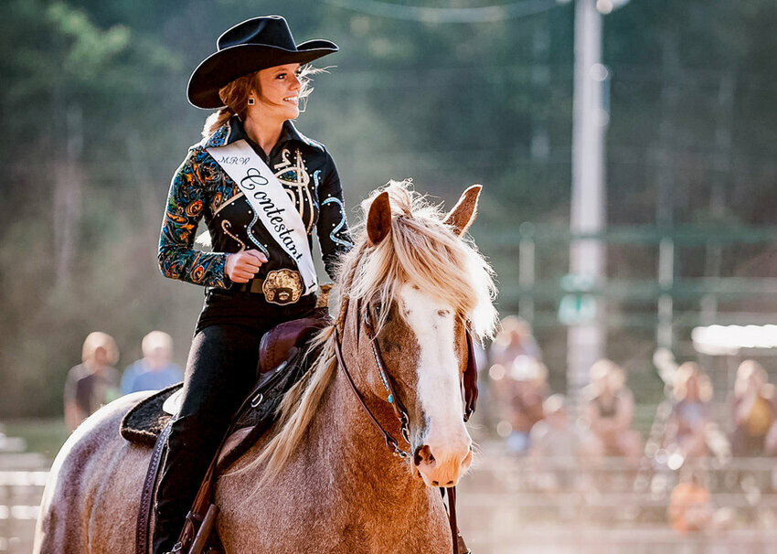 Tori Boyea on a horse