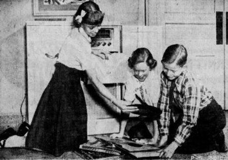 Children playing inside the orphanage