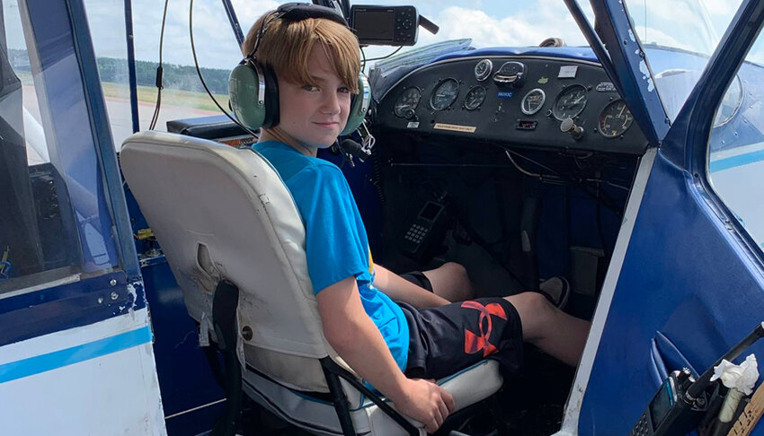 OPne highlight of the Boys and Girls Club summer programming was the Aviation Career Camp, where participants learned the principles of flight and toured planes at the Stevens Point Municipal Airport. .Contributed Photo