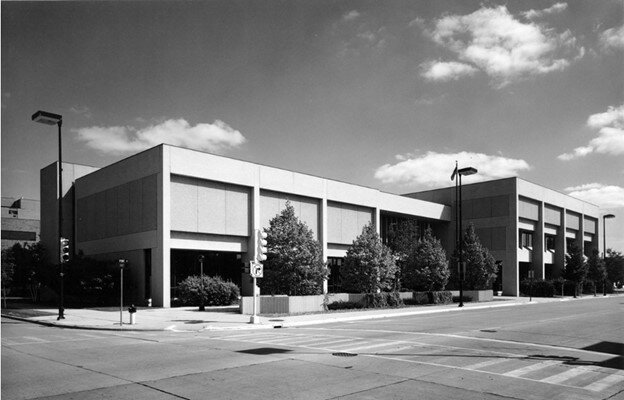 The Brown County Central Library when it was built in 1974.