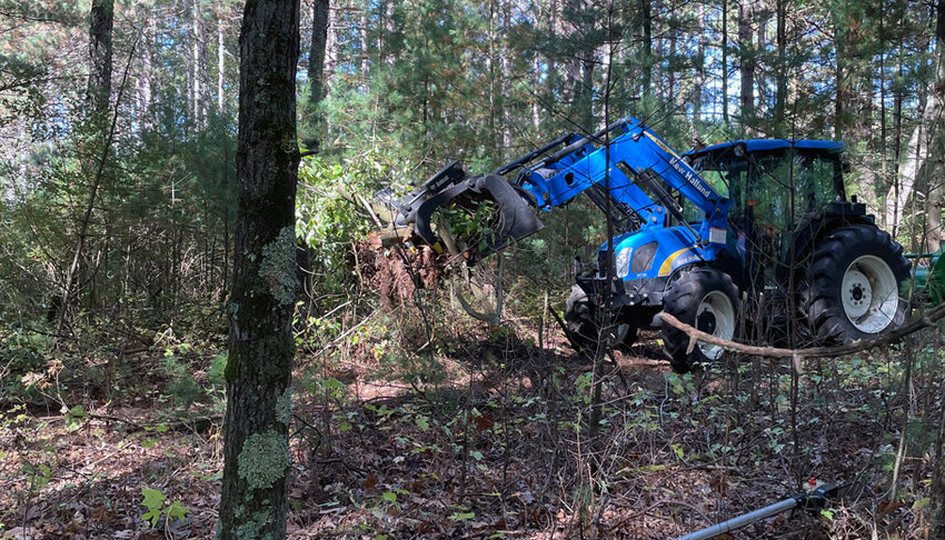 Waupaca County Parks and Recreation Department developed recreational trails at Pauer’s Property in Ogdensburg..Contributed Photo