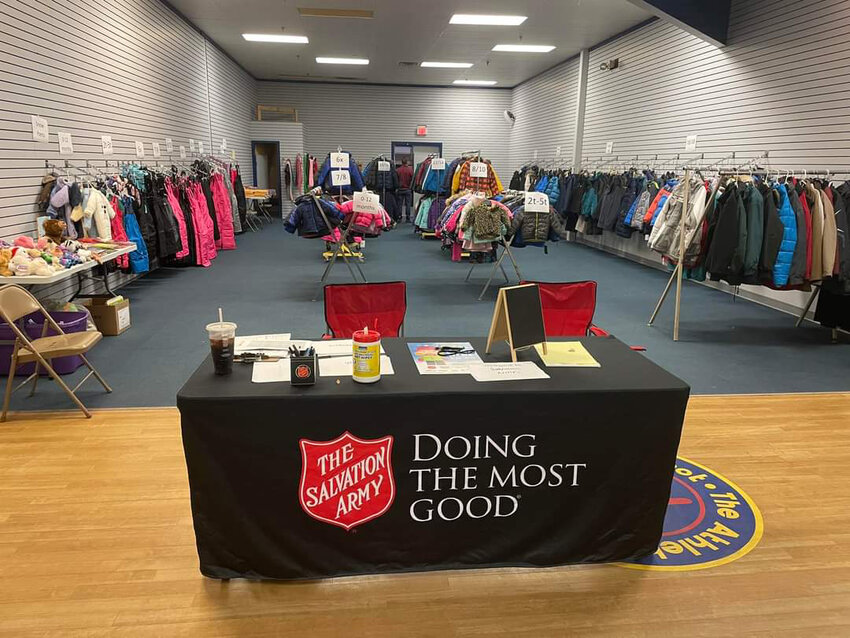 The Marinette-Menominee Salvation Army's shop at Pine Tree Mall in 2023.