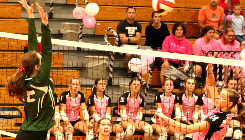 Clintonville loses to Shiocton in four sets on Thursday, Oct. 3..Nick Griesbach Photo