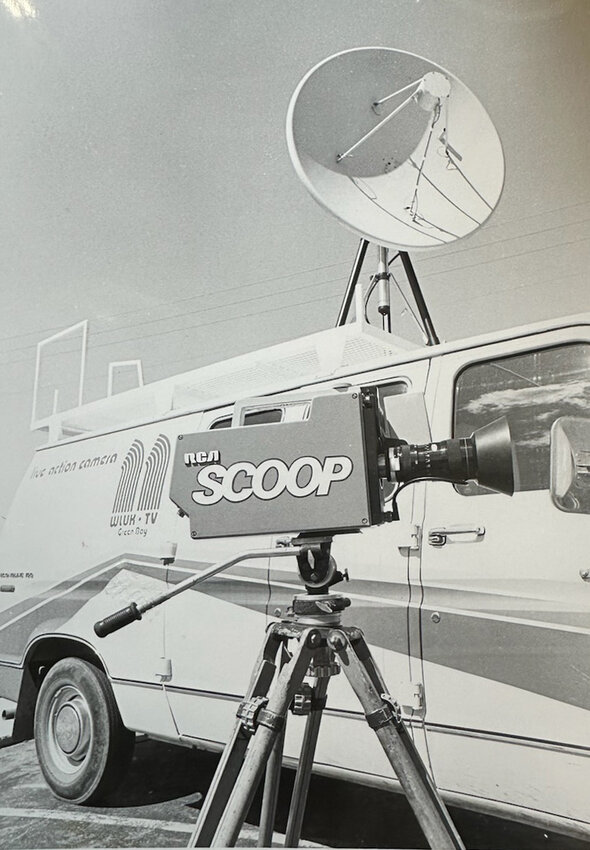 In the 1970s, advancing equipment made it faster to turn stories around for WLUK.