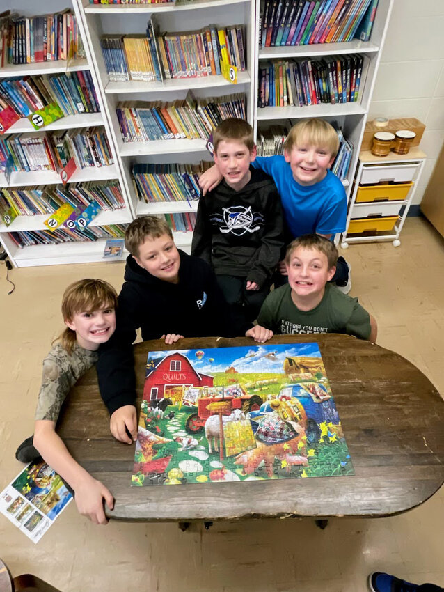 Fourth grade puzzle fun.