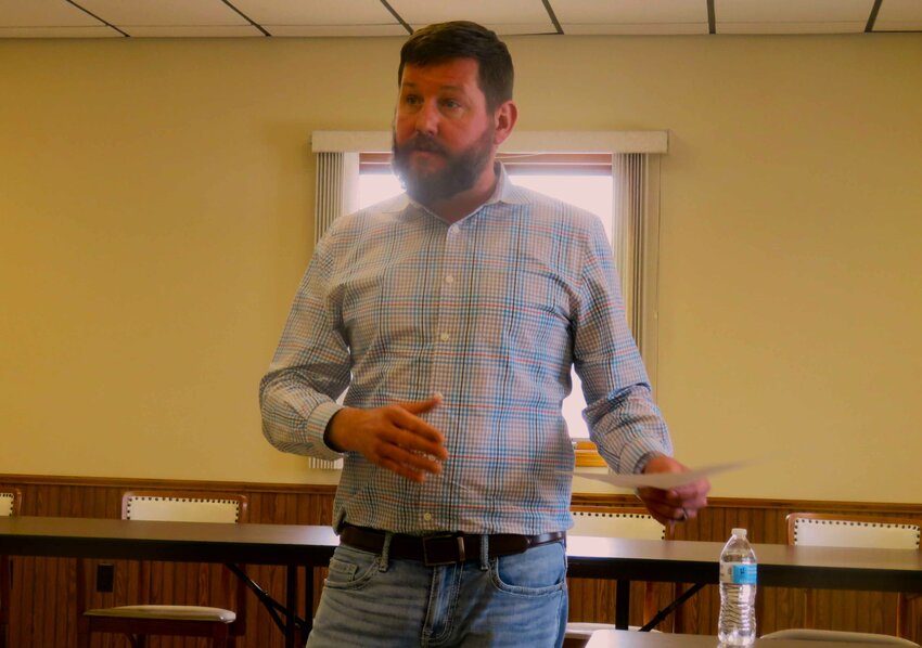 State Representative Elijah Behnke hosted a listening session at the Town of Mattson Community Center on March 8.
Bert Lehman Photo