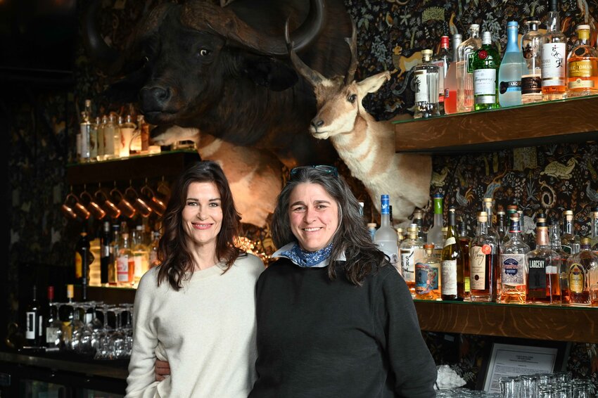 The Grand National Lounge has two new owners, (l to r) Kelly Atkins and Jenn Beland, both are bartenders that work at the establishment they now own.
Emily Doud Photo