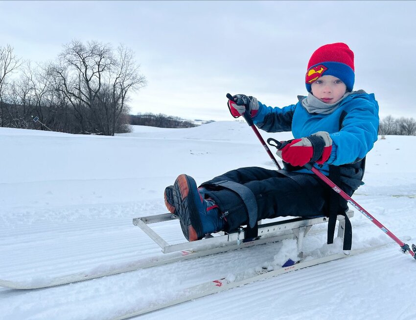 First ski at the CXC Outdoor Center in Middleton, WI
