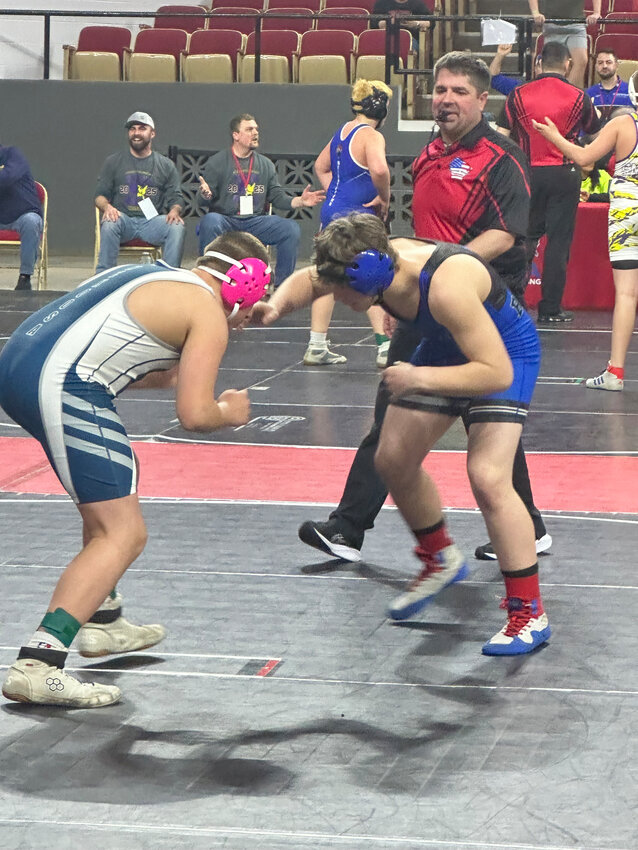 Marcus Brock dominated at State, bringing home a State Championship from the WWF Kids Folkstyle State Tournament.