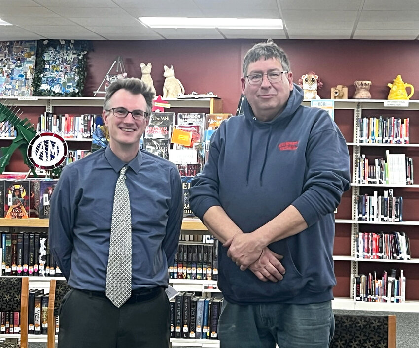 The Kewaskum School District and Booster Club recognize Craig Sanborn for his more than a decade of involvement in the club.