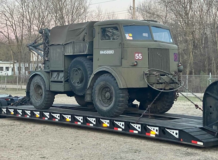 The FWD Seagrave Museum acquired a WWII artillery truck from the Netherlands that was built in Clintonville in 1945 by FWD (Four Wheel Drive) Corporation. 
Submitted Photo.