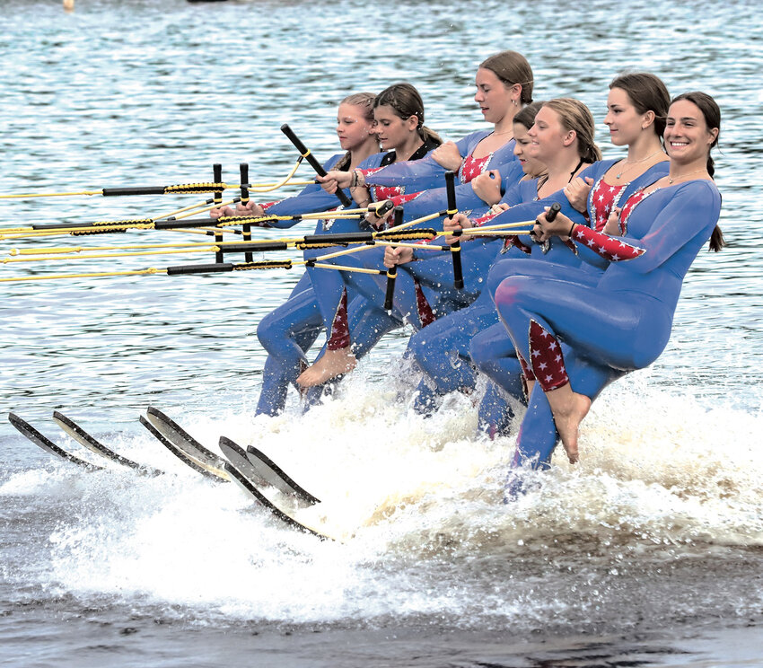 The Three Lakes Aqua Devils. -STAFF PHOTO