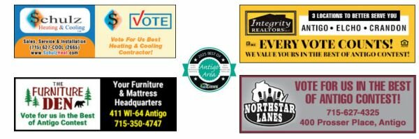 Vote for your Best of Antigo Area (voting open until Feb. 23rd)