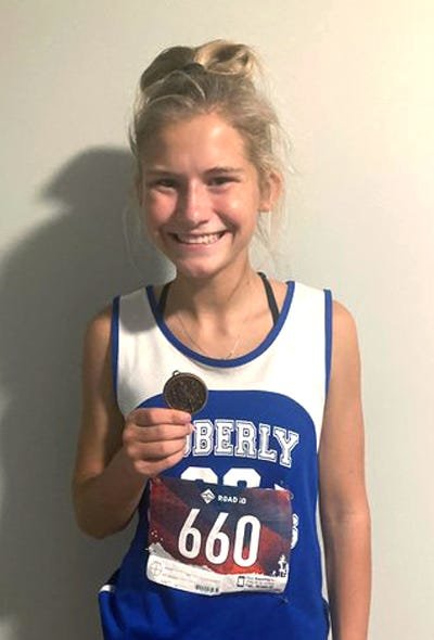 Moberly senior Anna Rivera finished third among 67 varsity female runners at the Chillicothe XC Invitational held Sept. 7. Her time was 22:46.5 minutes.