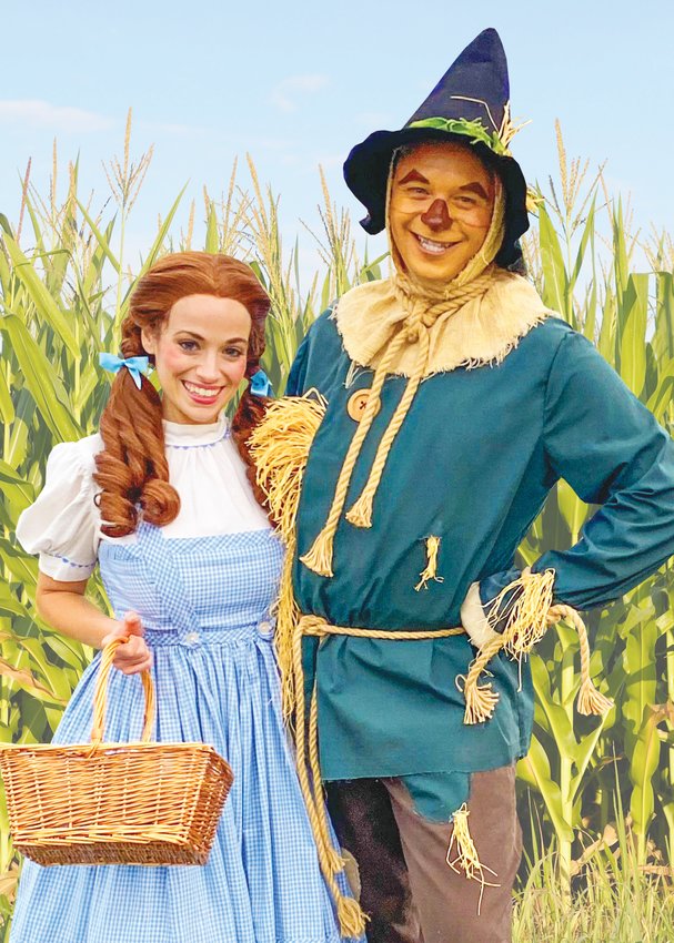 Dorothy and Scarecrow will be in attendance during the Wizard of Oz Days Fall Festival scheduled for Saturday, Oct. 23, in Macon.
