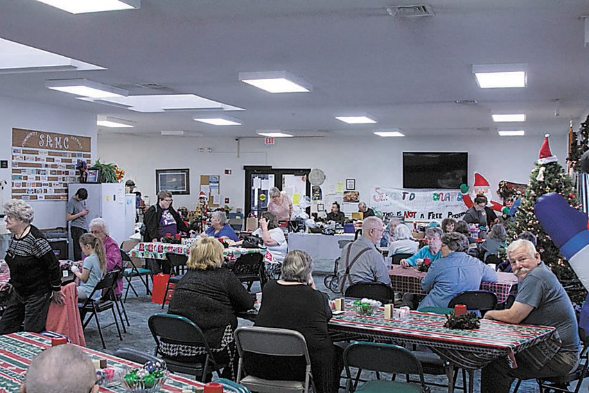 A bazaar and chili/vegetable soup lunch were in order for the Senior Americans Multipurpose Center in Moberly on Nov. 20. The bazaar is the center&rsquo;s only fundraising event of the year that helps pay for programs that cover senior citizens of Randolph County. (Michael Allshouse)