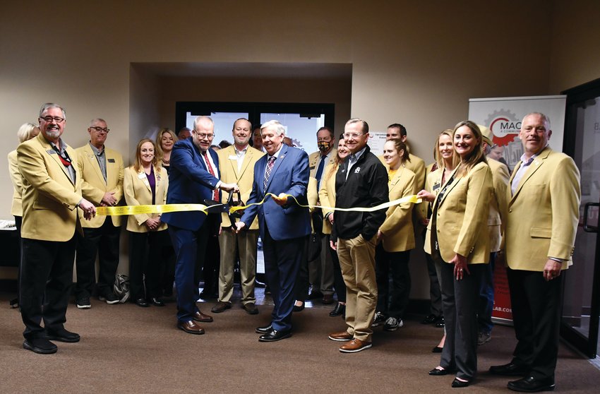 A ribbon cutting ceremony was held March 3 to celebrate the opening of the MACCLab - A Community Makerspace and the Mechatronics Center of Excellence, which are both located on the Moberly Area Community College&rsquo;s Columbia campus.