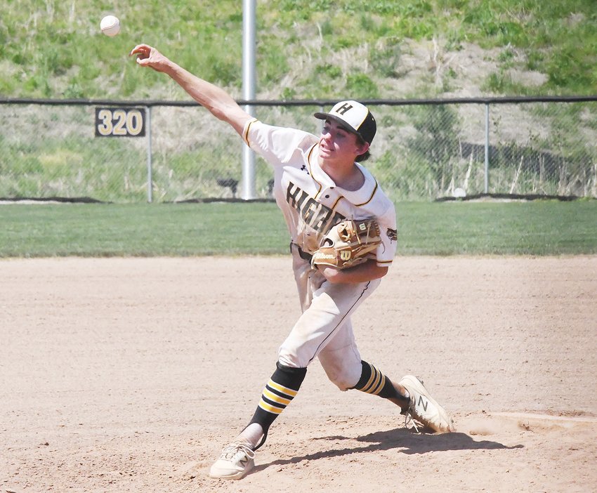 Higbee&rsquo;s Derek Rockett pitched a stellar game in last Thursday&rsquo;s 10-0 victory over Madison in the Class 1 District 12 Tournament at John Donaldson Field in Glasgow. Rockett struck out 14 batters in five innings of work.