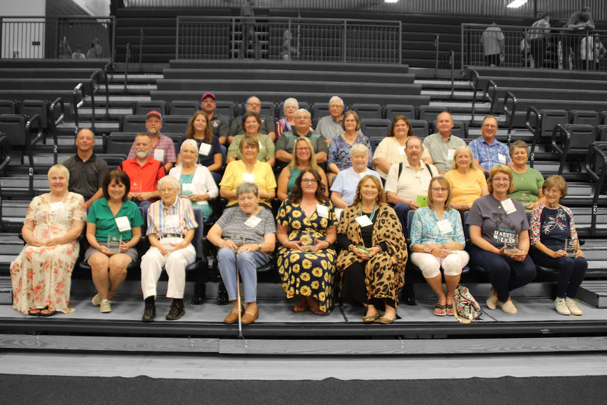 Forty volunteers are inducted into the Missouri 4-H Hall of Fame during the State Fair in Sedalia in August. Among the inductees is Randolph County's Donna Lewis.