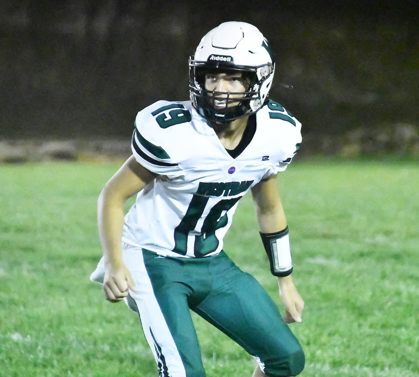 Westran High School freshman defensive back Gage Adler played well in Friday night's 46-8 victory over Paris at Warbritton Stadium. Adler recorded an interception and had three passes defensed.