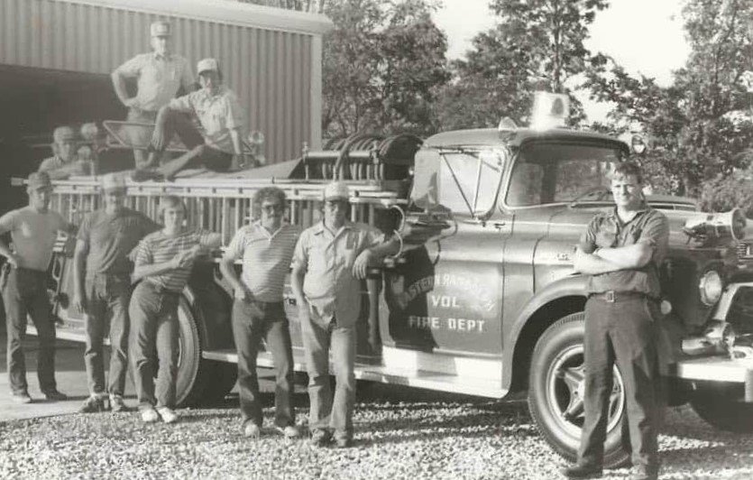 This early photo shows the precursor to the current Eastern Randolph County Fire District nearly 40 years ago.