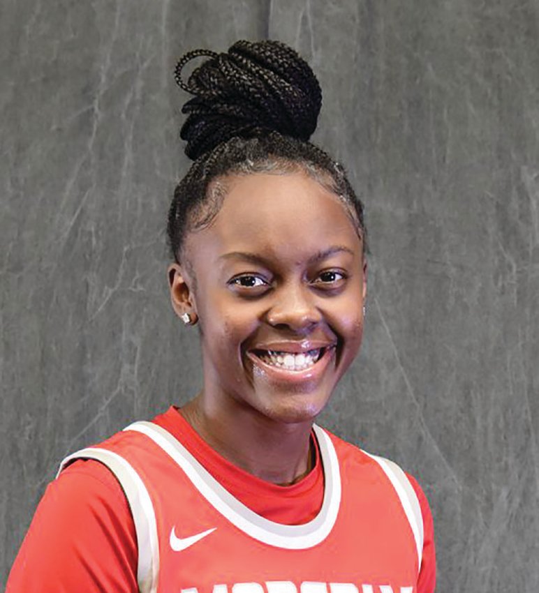 Kayhla Adams knocked down seven 3-pointers in last Saturday's 101-51 victory over Region XVI rival State Fair.
