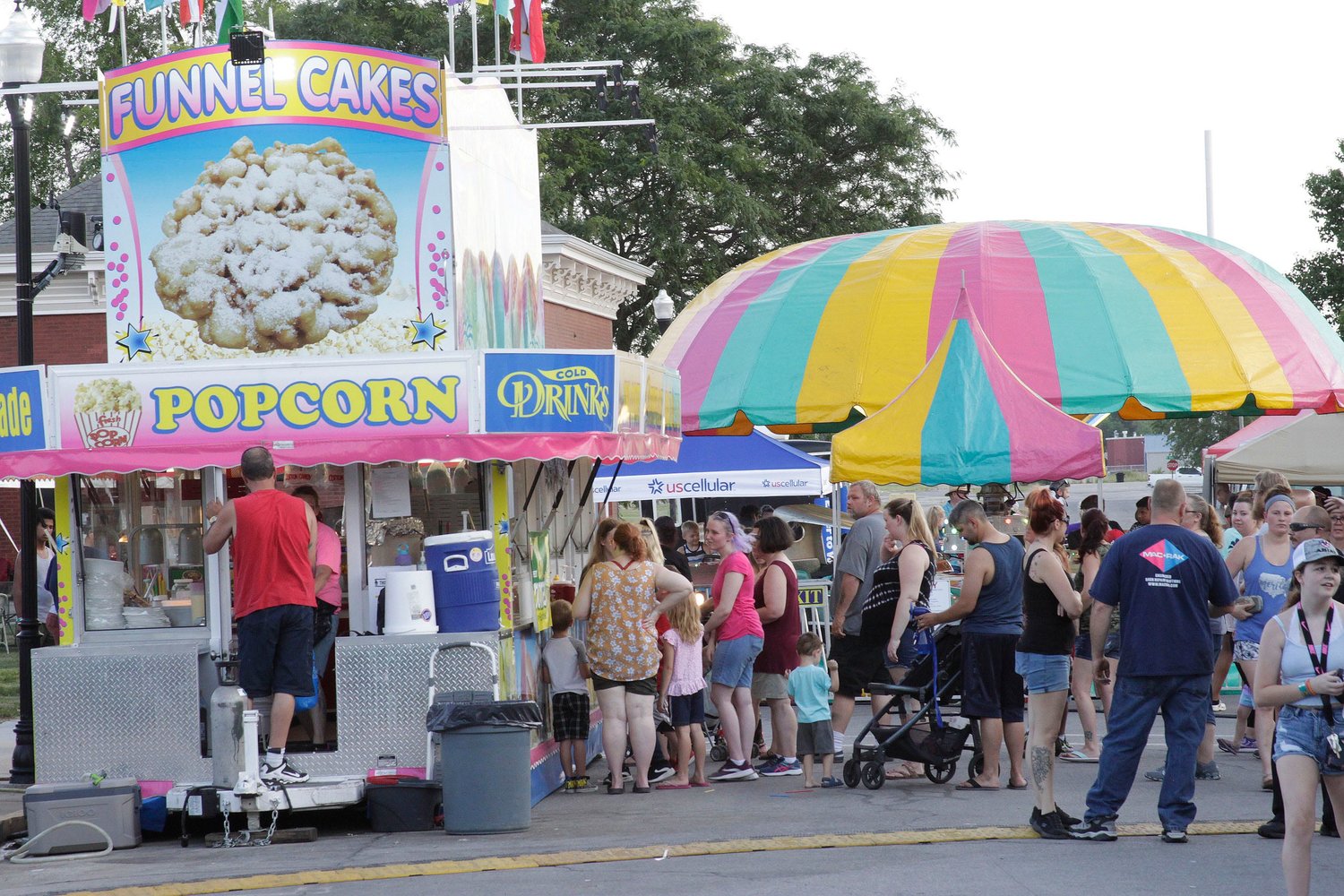 Railroad Days festival in downtown Moberly offers a variety of vendors with different food choice options. In addition to the carnival operation, there are about five local vendors or community service organizations offering food, including a designated beer garden area, from 5-10 p.m. Thursday through Saturday.