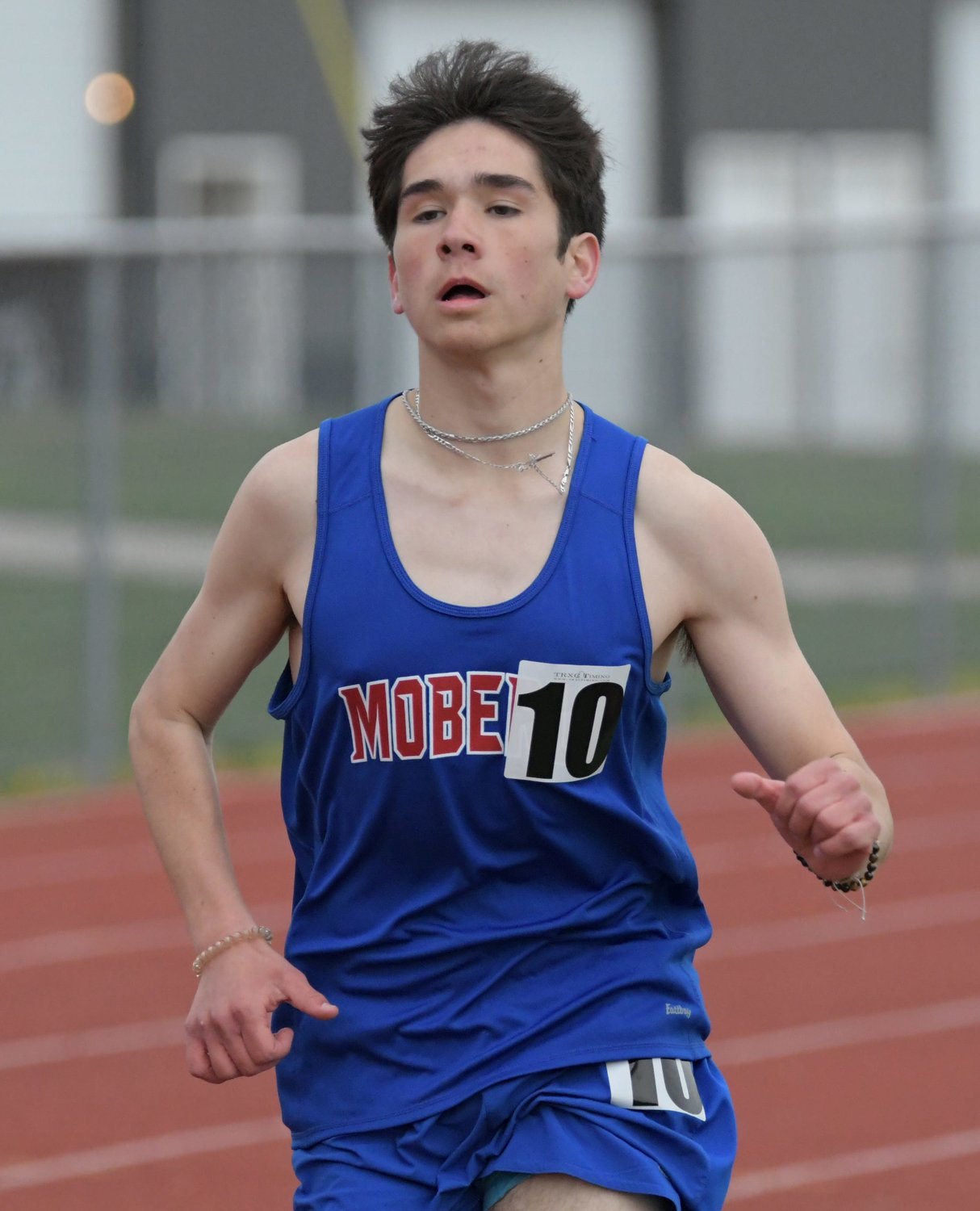 Moberly High School senior track &amp; field athlete Antonio Rivera had a second place time of 10 minutes, 47.50 seconds in the boys 3200m run Friday, April 23 at the Ron Whittaker Bulldog Track Classic held at Mexico.