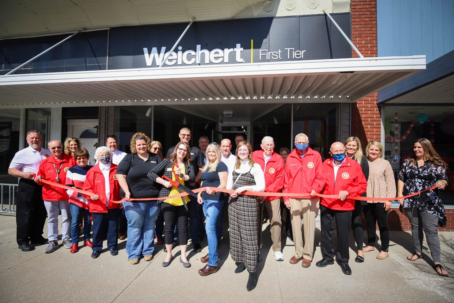 Moberly Area Chamber of Commerce held a ribbon cutting ceremony March 8 to publicly announce the opening of a Weichert Realty, First Tier office location at 417 W. Reed St. Office phone is 660-676-9138.