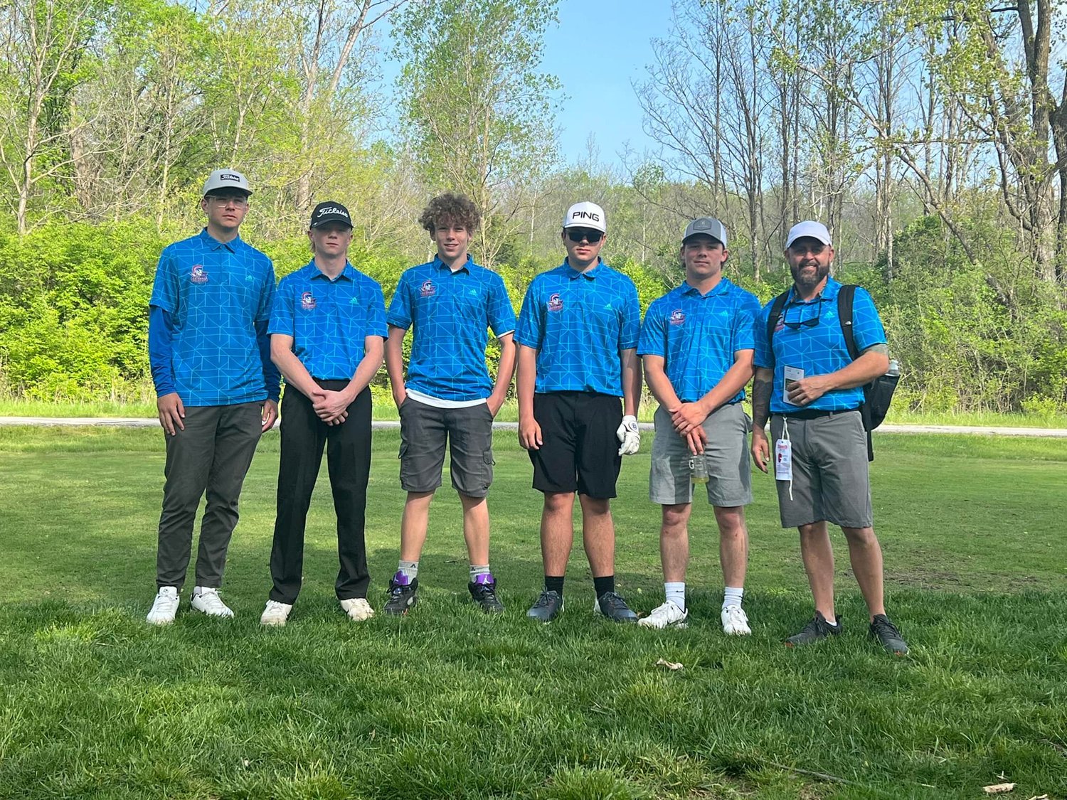 The Moberly High School boys' golf team played Hodge Park Golf Course in Kansas City for the first time ever earlier this week.