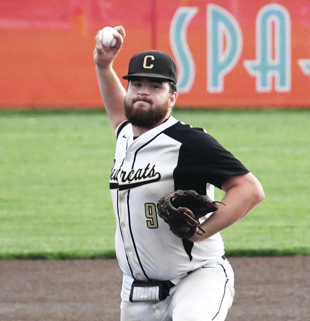 Cairo's Jack Prewett pitched the seventh inning in relief of Logan Head and earned the win despite giving up two earned runs.