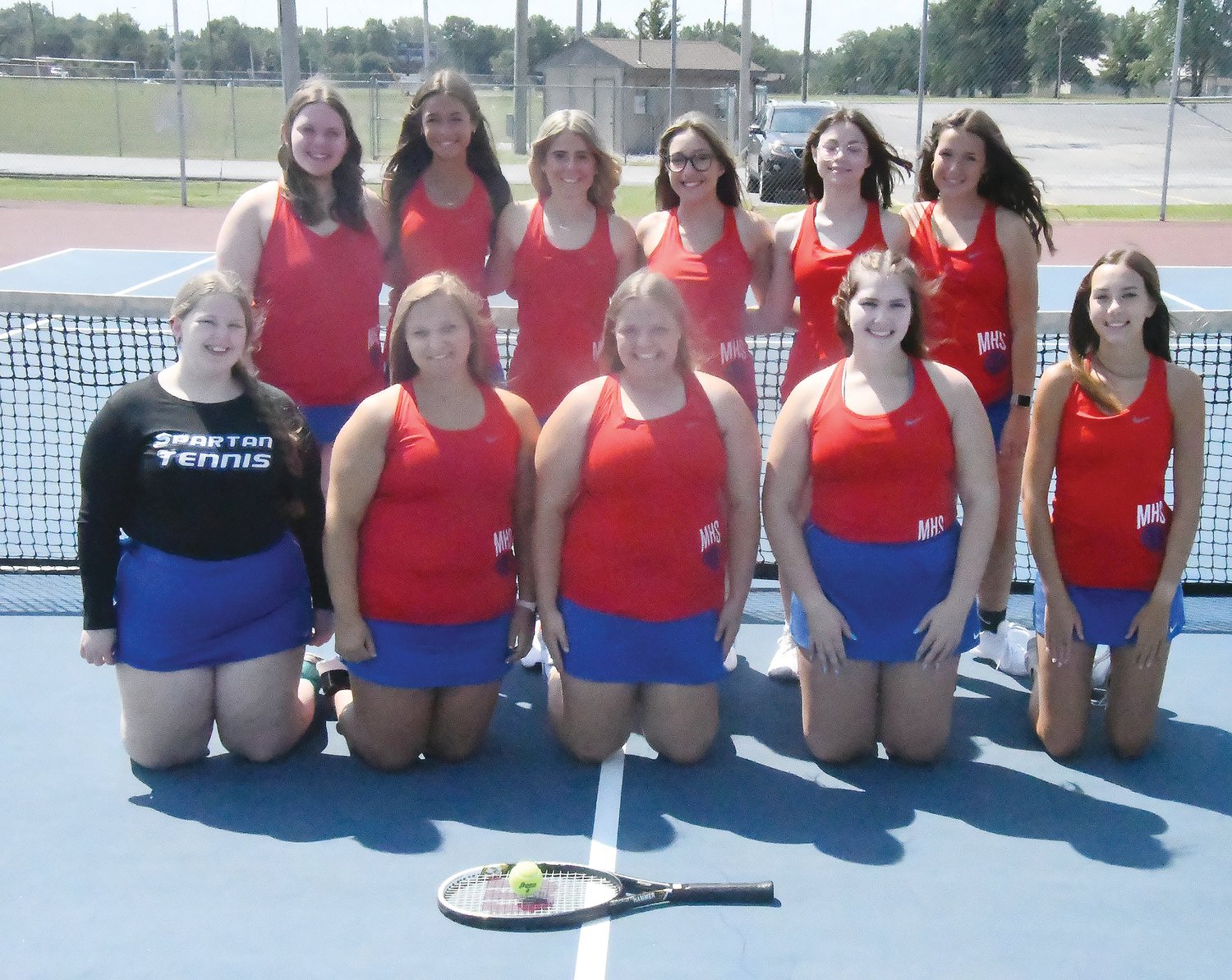 The Moberly girls’ tennis squad will feature four seniors with enough experience to help the Spartans finish with a better dual record this season.