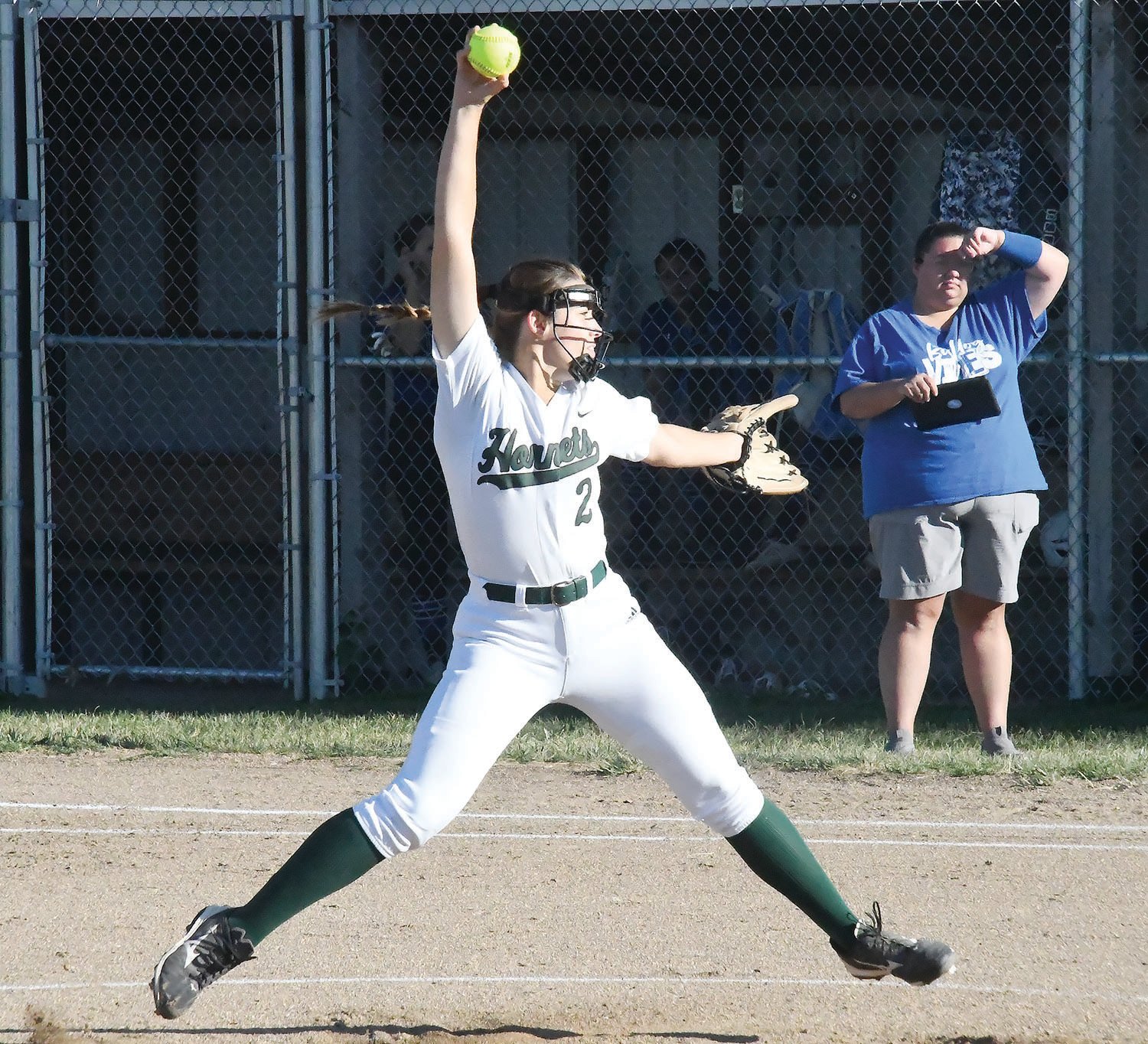 Westran's Mallory Brown pitched a shutout in Monday's victory over Sturgeon.