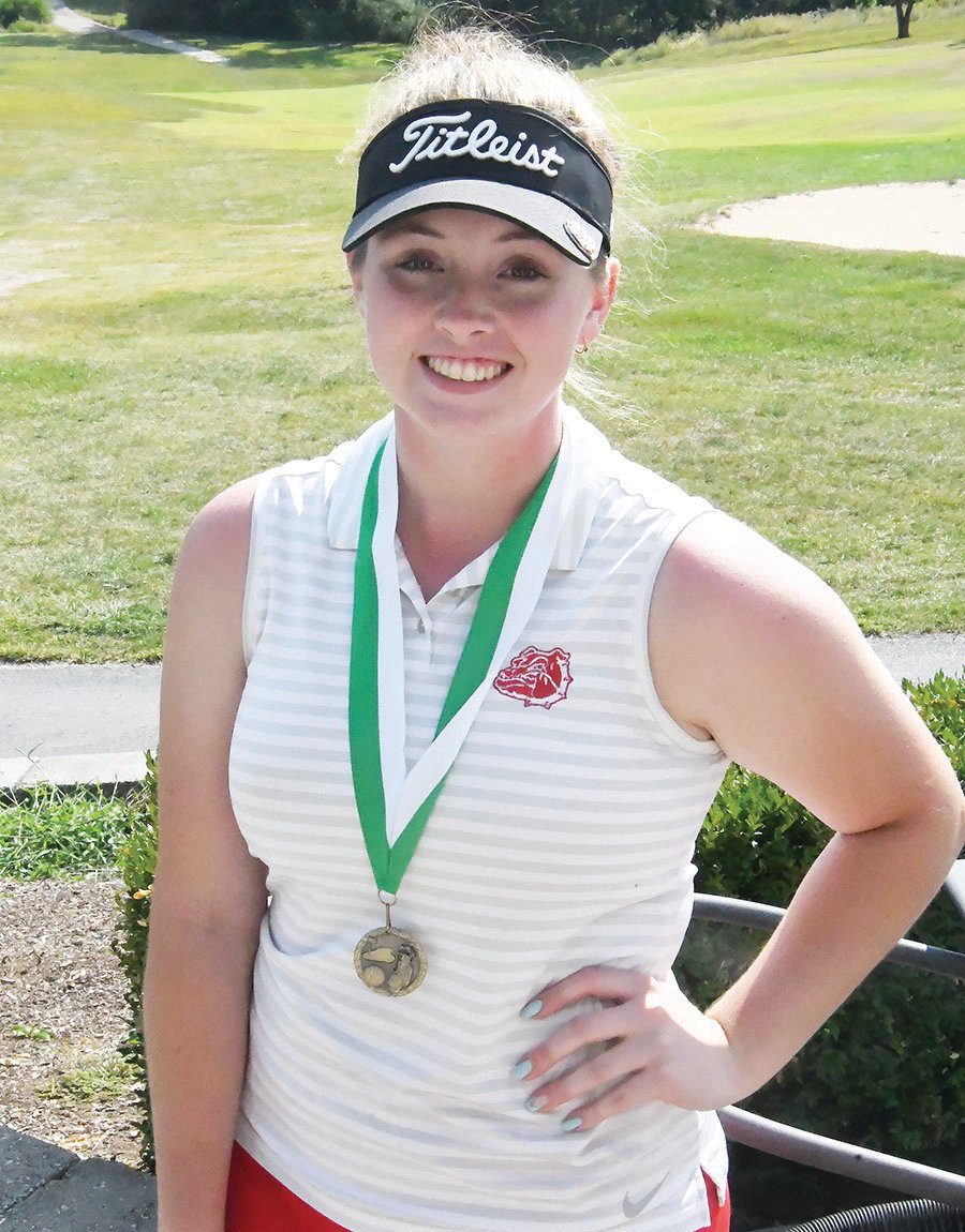 Kennedi Rowe of Mexico placed second overall, firing an 84 at the Westran Invitational on Tuesday, Sept. 13.