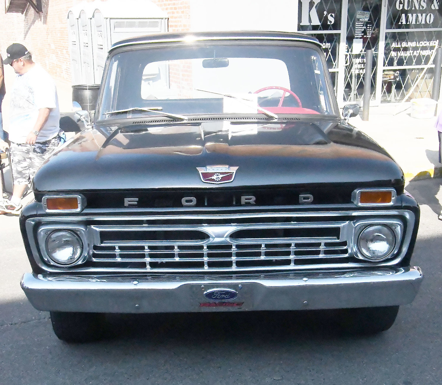 Here's a 1965 Ford F-100 owned by Randy Winterhalter.